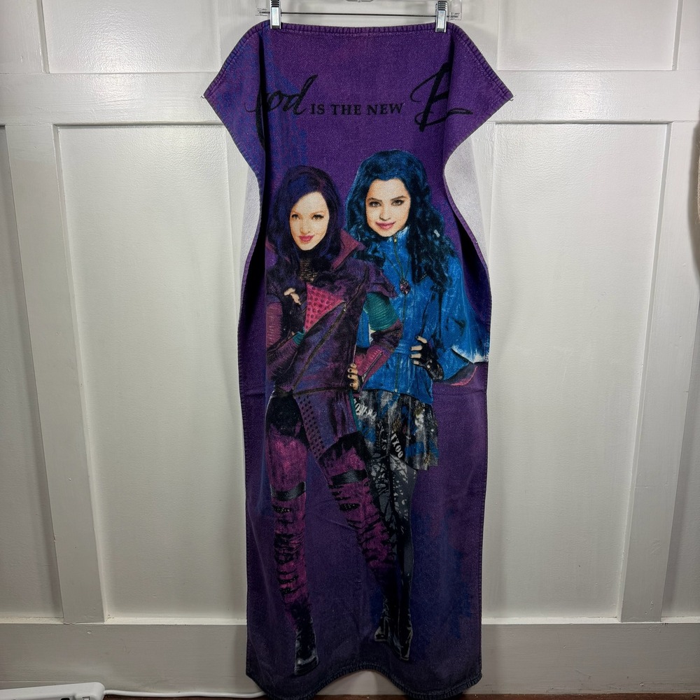Disney Descendants Good is the New Bad Mal Evie Beach Towel Cover Up